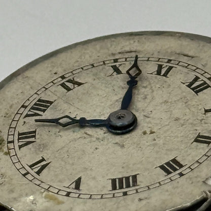 Possibly Movado Watch Movement Manual Wind Vintage Swiss Parts Repair 24.3mm