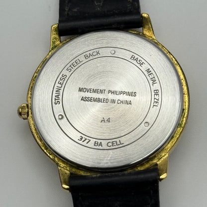 Working Ladies Carriage Second Hand 34mm Quartz Watch New Battery Adjustable