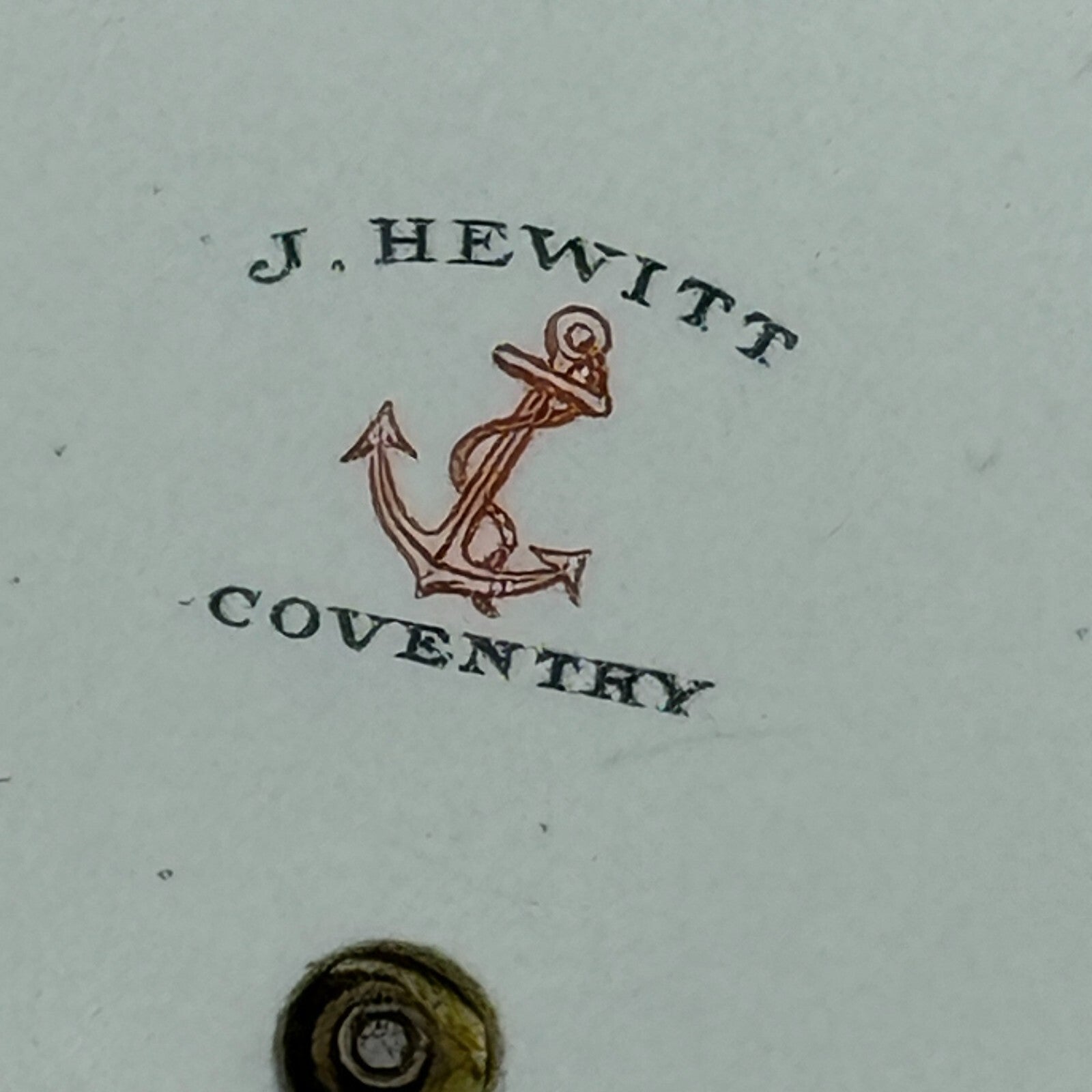 42.3mm J Hewitt Coventry Unique Swiss Made Hunter Pocket Watch Movement PARTS