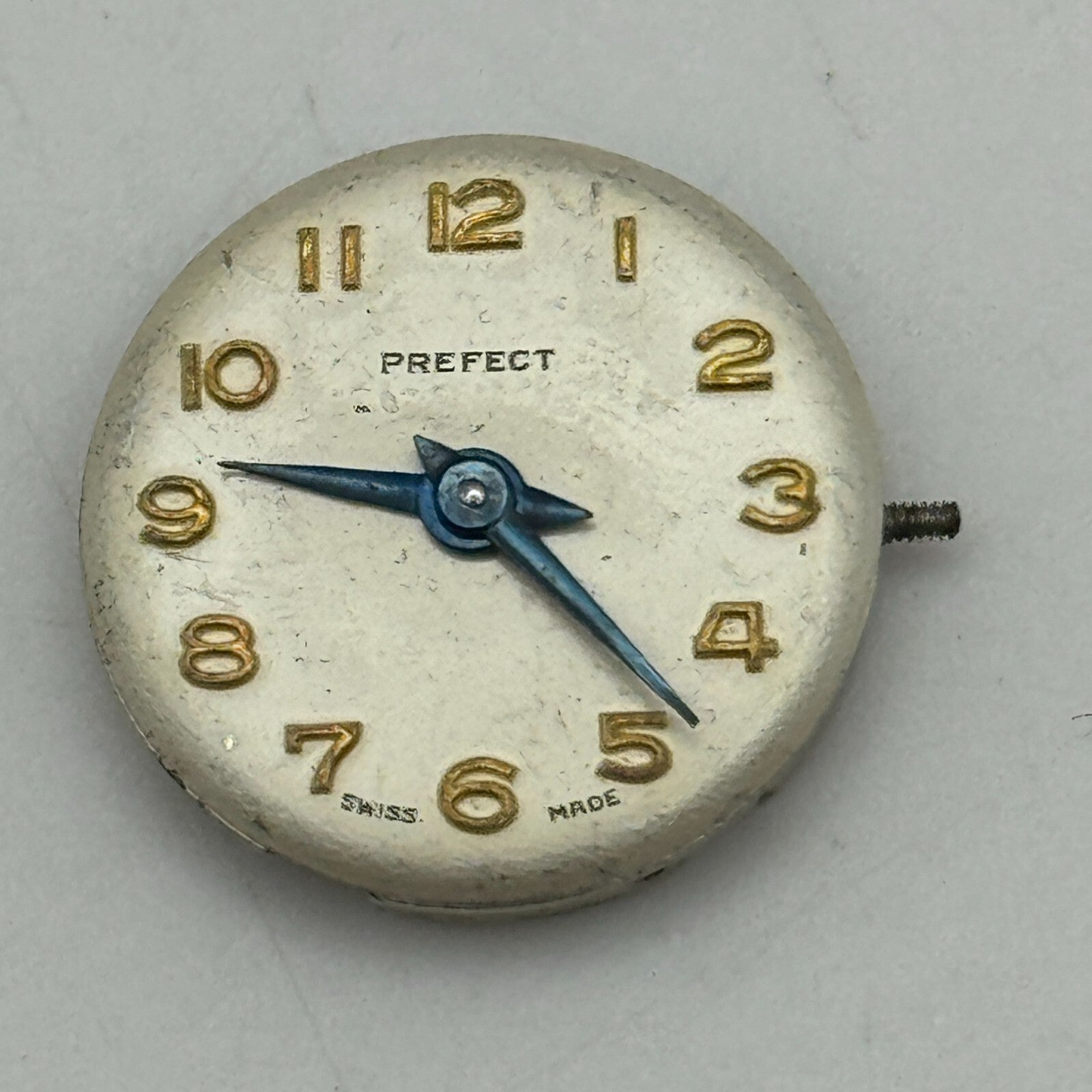 17.4mm Prefect Felsa F 4022 Manual Wind Watch Movement Swiss Vintage PARTS SPARE