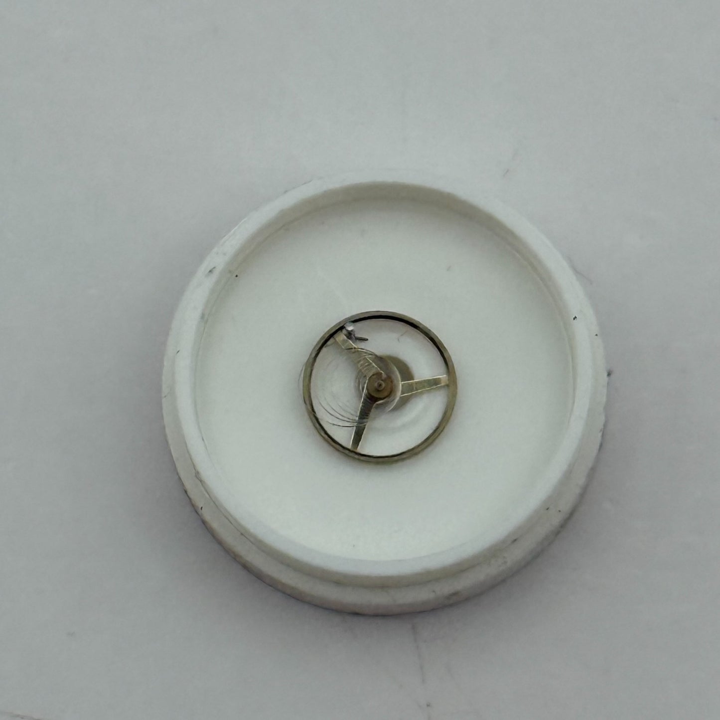 FHF 59-21 Balance Wheel Complete And Spring  1353 Watch Movement Parts 