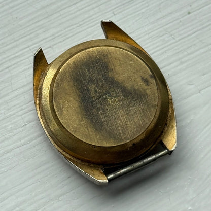 34mm Vintage Men's Swissam Desa 320 Blue Dial Manual Wind Watch PARTS / REPAIR