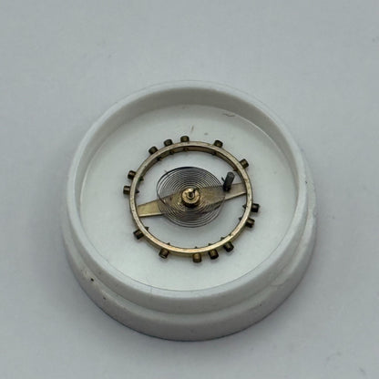 FHF 70 Balance Wheel Complete And Spring  10½’’’ 201 M Watch Movement Parts NOS