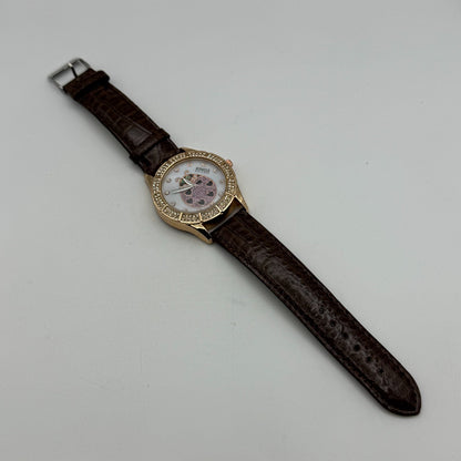 39mm Working Kings Jewelled Lady Bird 6544-3 Quartz Watch 9 Inches New Battery