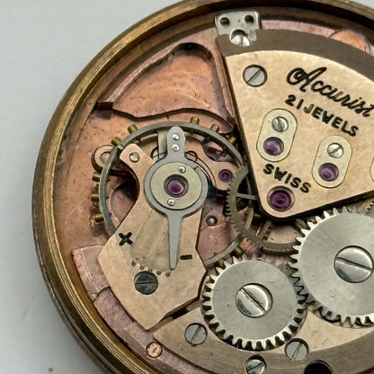 ETA 2409 Watch Movement Accurist Manual Wind Vintage Swiss Parts Repair 29.4mm