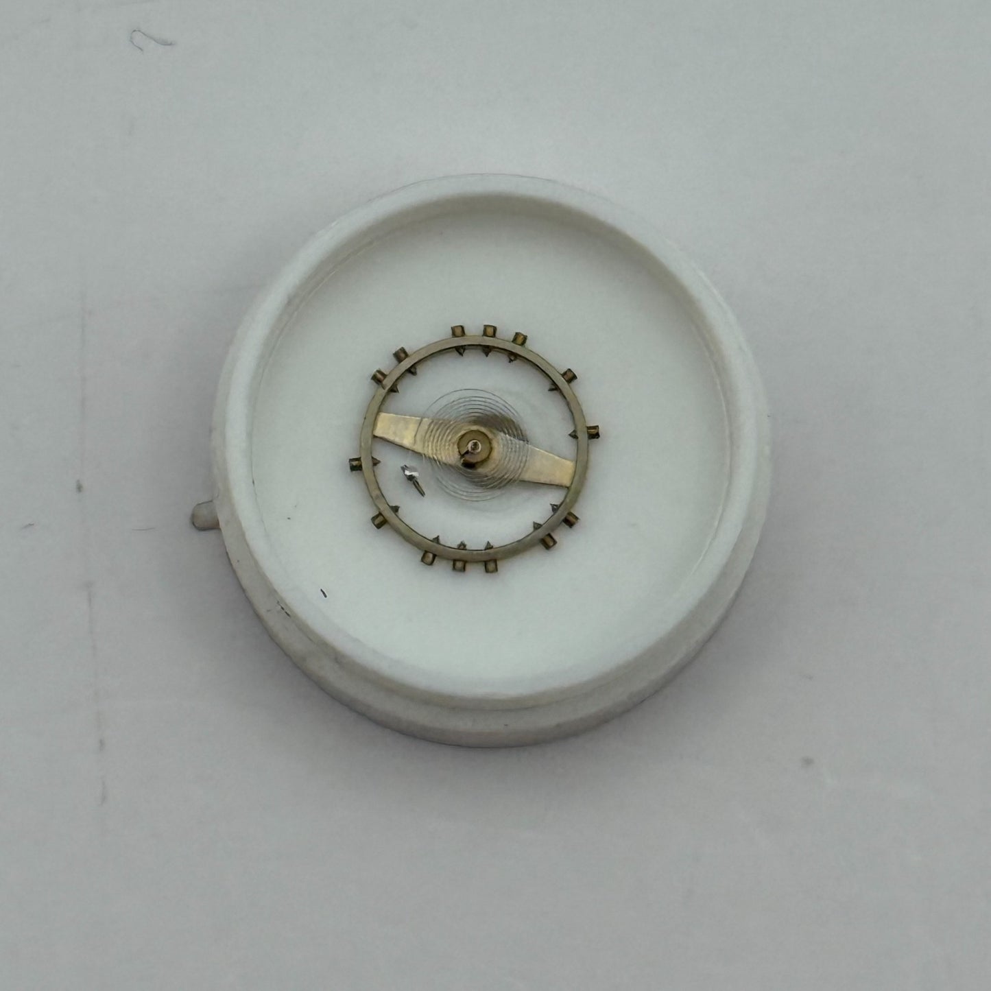 ETA 2512 Balance Wheel Complete And Spring 1112 M Watch Movement Parts NOS