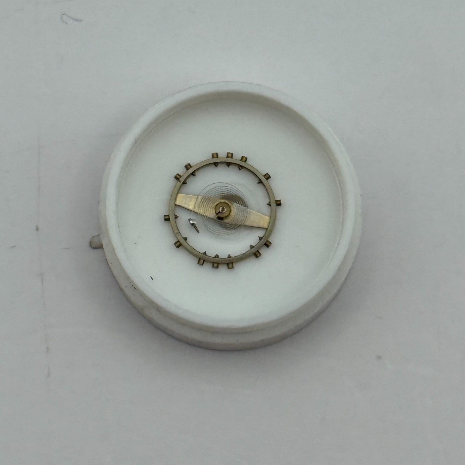 ETA 2512 Balance Wheel Complete And Spring 1112 M Watch Movement Parts NOS