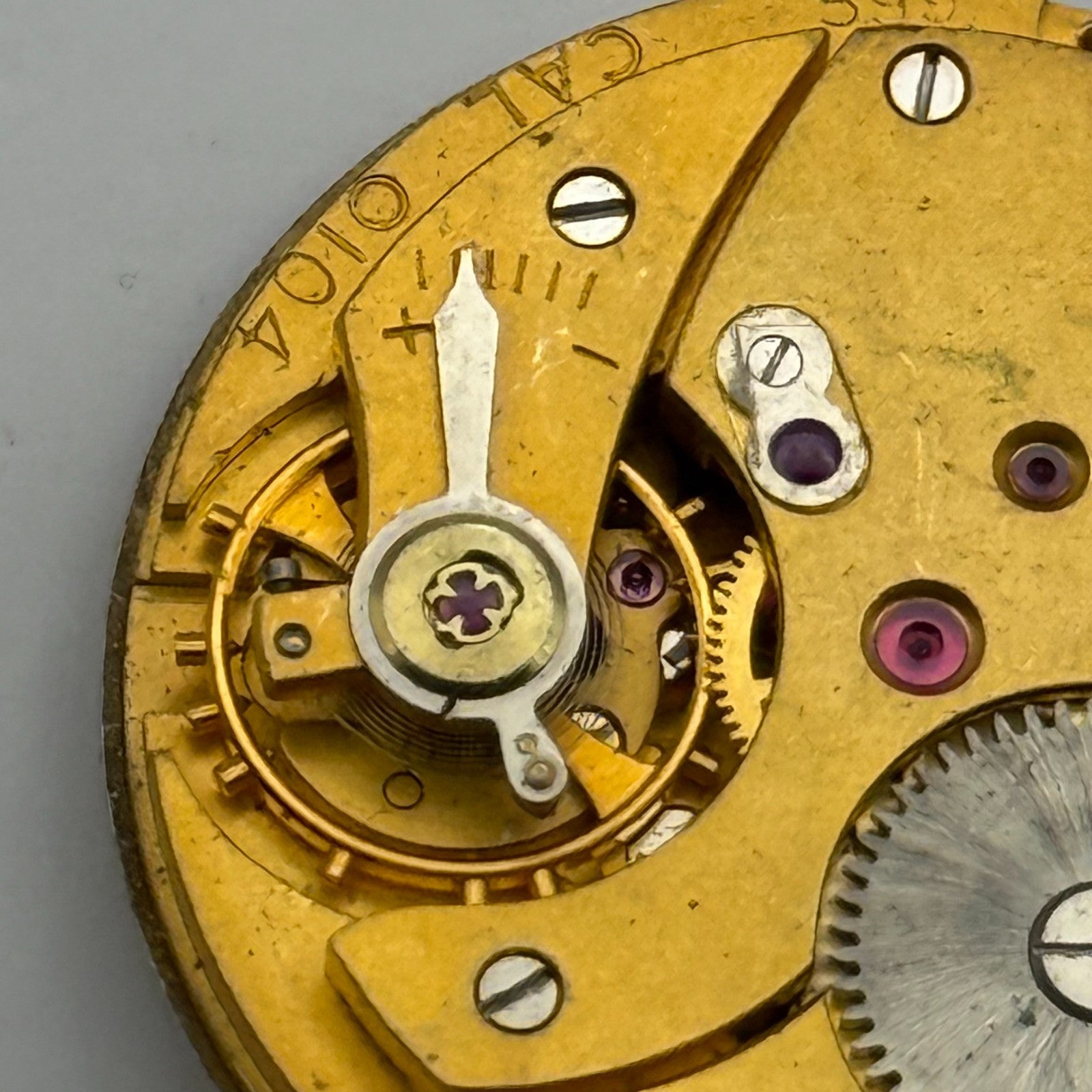 Smiths Imperial Cal 0104 Watch Movement Manual Wind Vintage Parts Repair 27.2mm