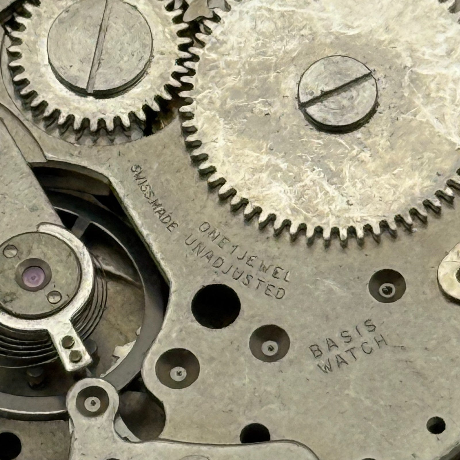 BFG 866 Watch Movement Envoy Manual Wind Vintage Swiss Parts Repair 26.2mm