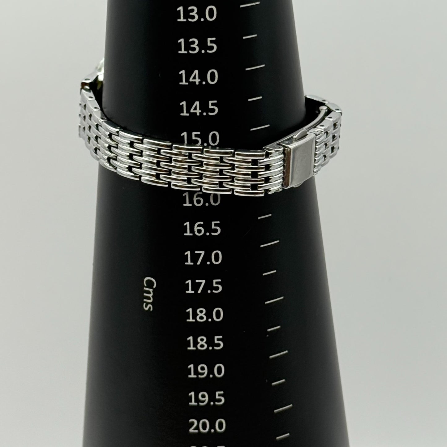 Accurist Ladies Quartz Watch Sparkle Dial Silver Steel Bracelet Working 25mm