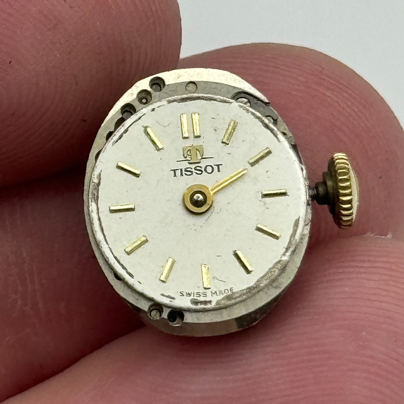 12.9mm Tissot 12.9-E9 Swiss 17 Jewels Manual Wind Ladies Watch Movement PARTS