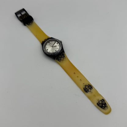 32mm Vintage 2007 Swatch Irony Quartz Watch UNTESTED PARTS REPAIR