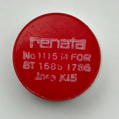 ST 1686 1786Balance Wheel Complete And Spring Inca KIF 1115 M Watch Parts NOS