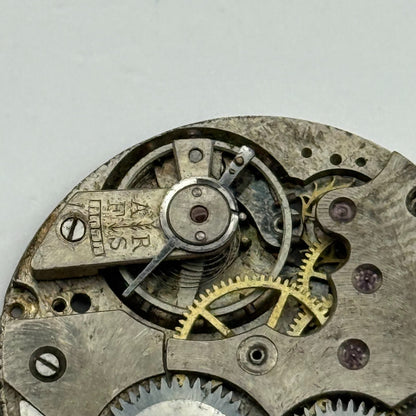 AS A Schild Trench Watch Movement Manual Wind Vintage Swiss Parts Repair 28.8mm