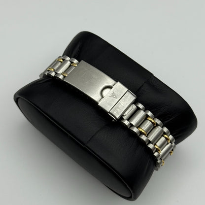 29mm Working Ladies Accurist WR50 Two Tone Date Dial Quartz Watch 5.5 Inches