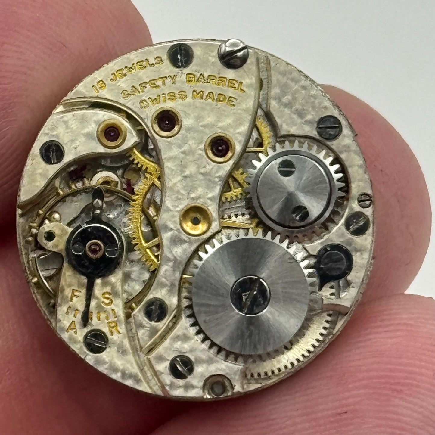 22.1mm High Grade Cortebert? Safety Barrel Manual Wind Watch Movement PARTS