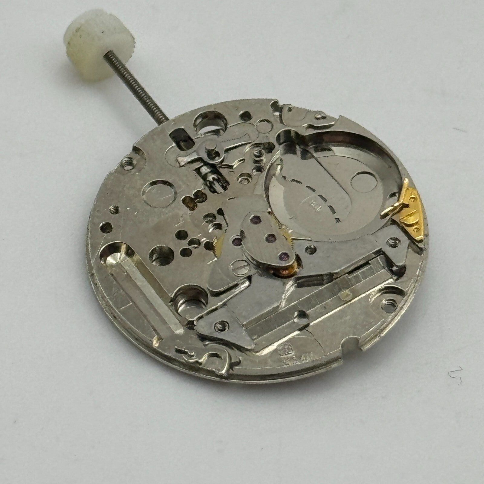 23.8mm ETA 555.411 Swiss 5 Jewels Quartz Partial Watch Movement Vintage PARTS L