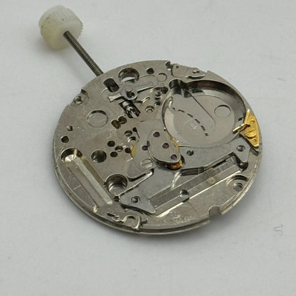 23.8mm ETA 555.411 Swiss 5 Jewels Quartz Partial Watch Movement Vintage PARTS L