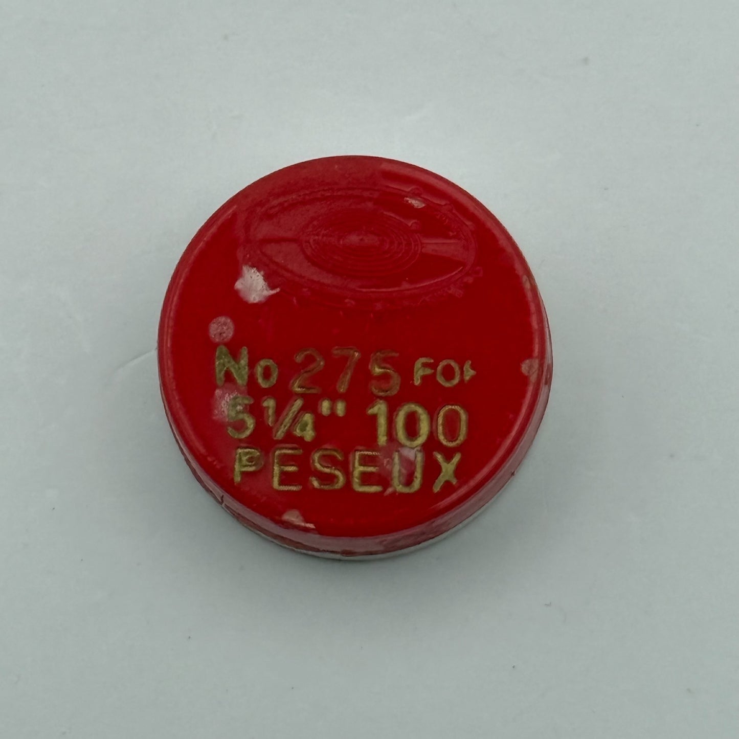 Peseux 100 Balance Wheel Complete And Spring  5¼’’’ 275 Watch Movement Parts NOS