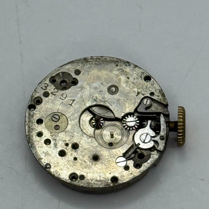 20.2mm Vintage Movado 15 Jewels Manual Wind Watch Movement PARTS REPAIR