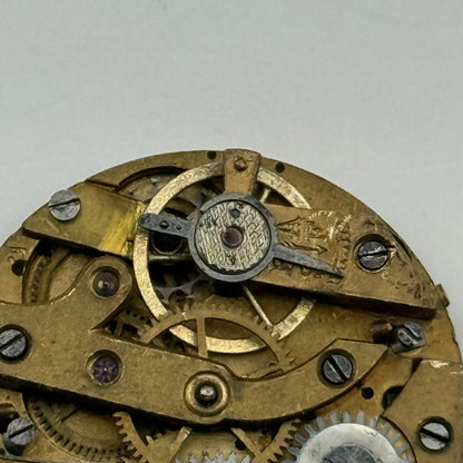 AS A Schild Antique Watch Movement Manual Wind Vintage Swiss Parts Repair 24.7mm