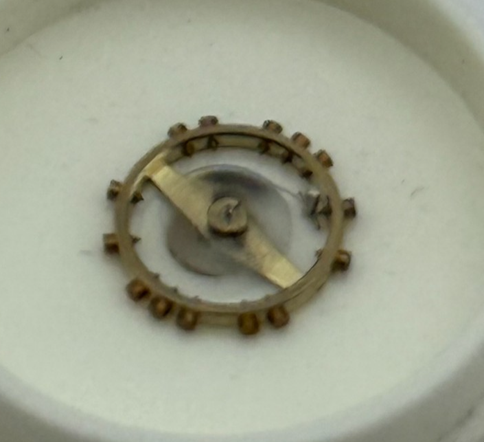 AS 976 1012 Balance Wheel Complete And Spring Inca 532 M Watch Movement Parts 