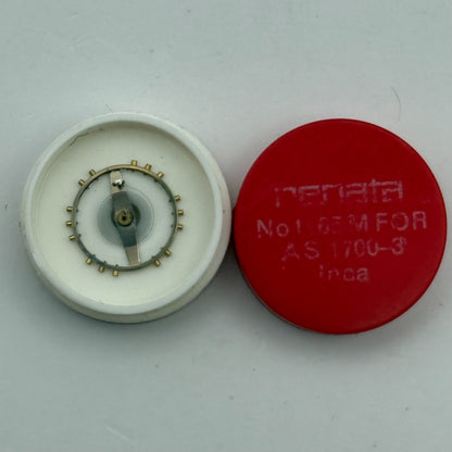 AS 1700-3 Balance Wheel Complete And Spring  Inca  Watch Movement Parts NOS