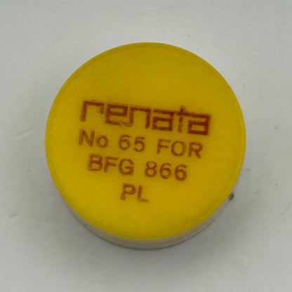 BFG 866 Balance Wheel Complete And Spring Renata 65 Watch Movement Parts NOS 