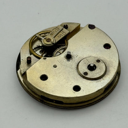 43mm XPU Antique Key Wound Roman Numerals Dial Pocket Watch Movement PARTS SPARE