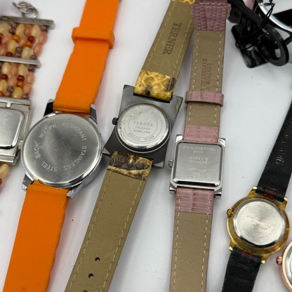 Bundle Of 15 Quartz Watches Job Lot Modern / Vintage Untested Parts / Repair