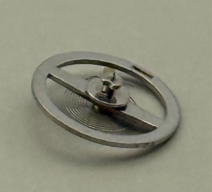 Cattin C66 Balance Wheel Complete And Spring  1551 M Watch Movement Parts NOS