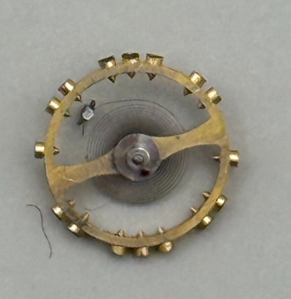 AS 976 1012 Balance Wheel Complete And Spring  29 M Watch Movement Parts NOS