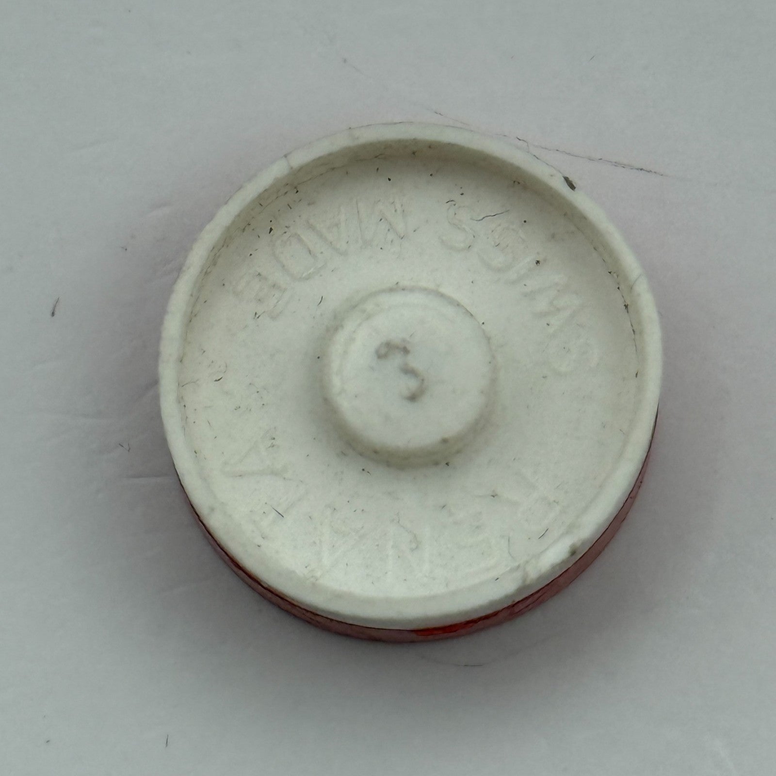 ST 69 Balance Wheel Complete And Spring 6 3/4-8''' 1155 Watch Movement Parts NOS