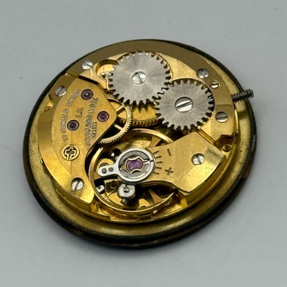 Kutchinsky Chopard & Cie Geneve ETA 2512 Watch Movement Stone Dial Running