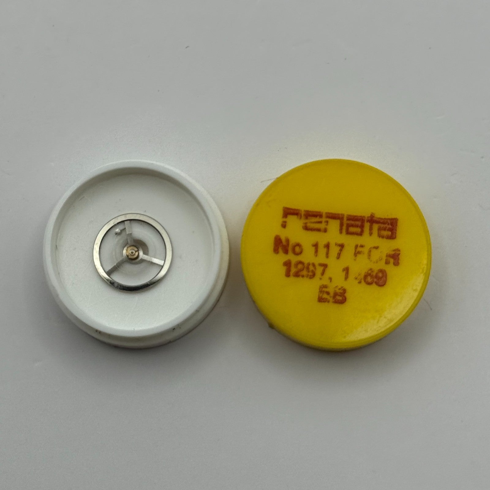 EB 1297 1469 Balance Wheel Complete And Spring 117 Watch Movement Parts NOS