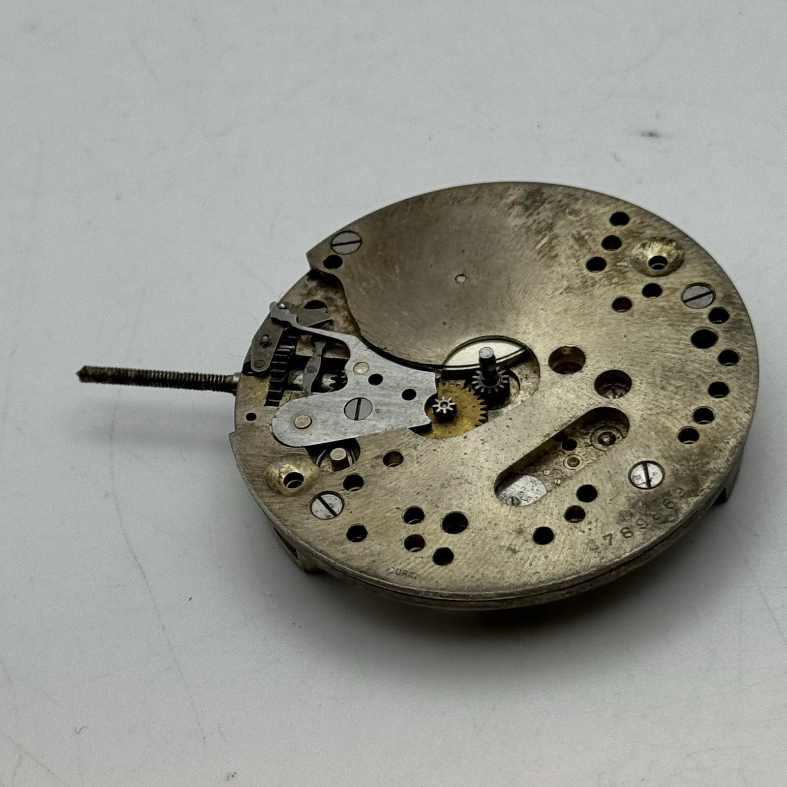 42.7mm Manual Wind Buren Watch Co Higher Grade Pocket Watch Movement FOR PARTS