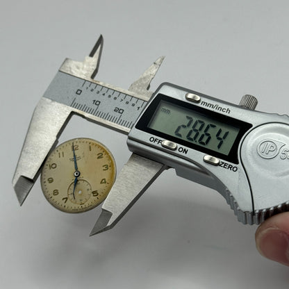 28.6mm Men's Smiths De Luxe Sub Seconds Dial Hands Manual Wind Made in England