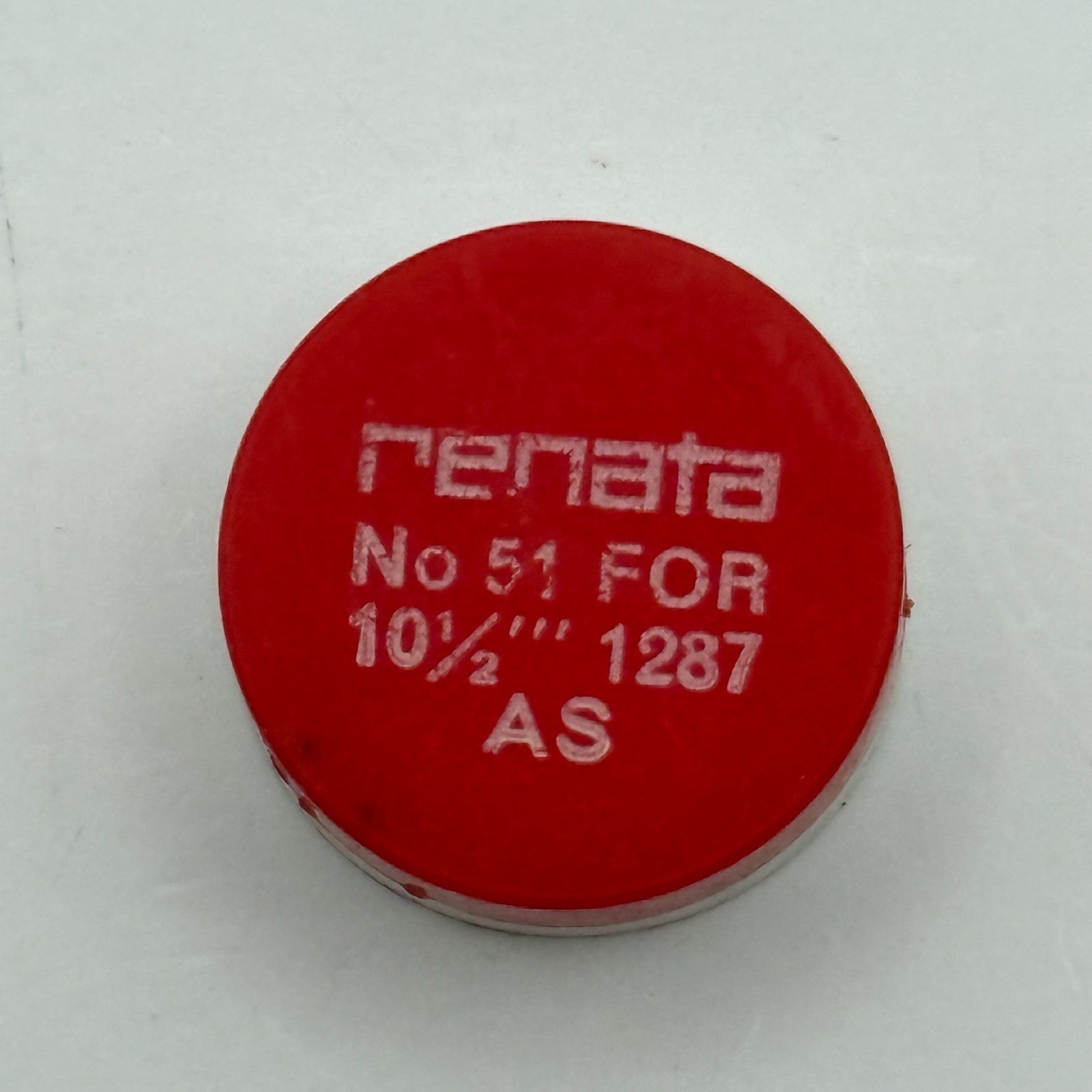 AS 1287 Balance Complete 10½’’’ Renata 51 Watch Movement Parts Vintage NOS