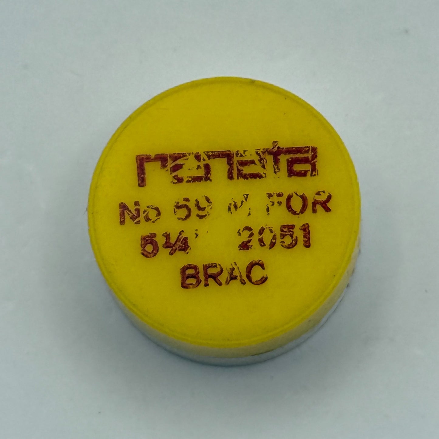 BRAC 2051 Balance Wheel Complete And Spring 5 1/4''' 69 M Watch Movement Parts