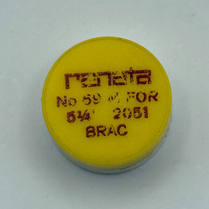 BRAC 2051 Balance Wheel Complete And Spring 5 1/4''' 69 M Watch Movement Parts