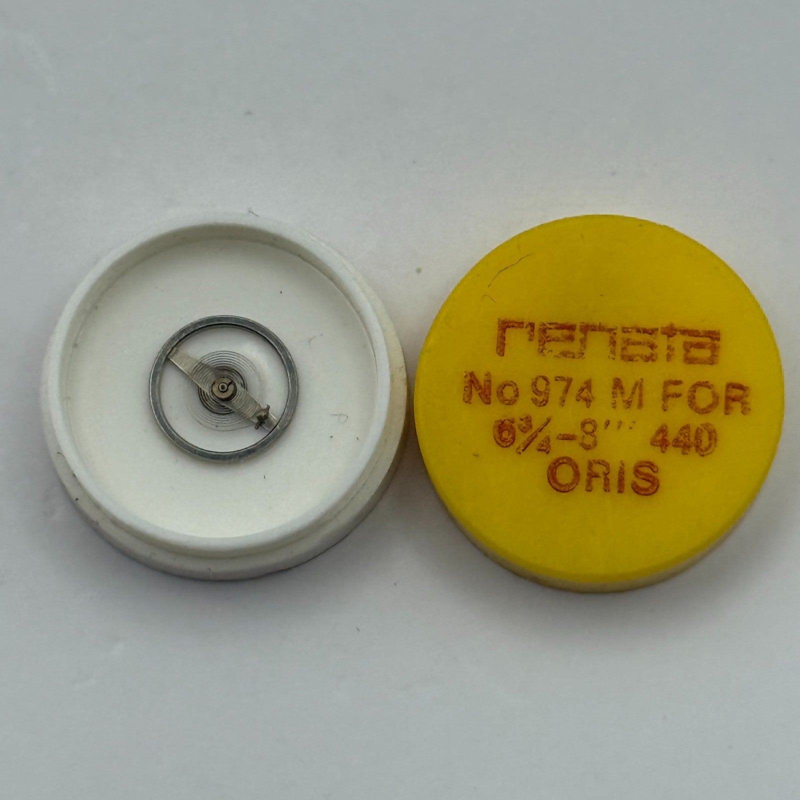 Oris 440 Balance Wheel Complete And Spring 6¾–8’’’ 974 M Watch Movement Parts