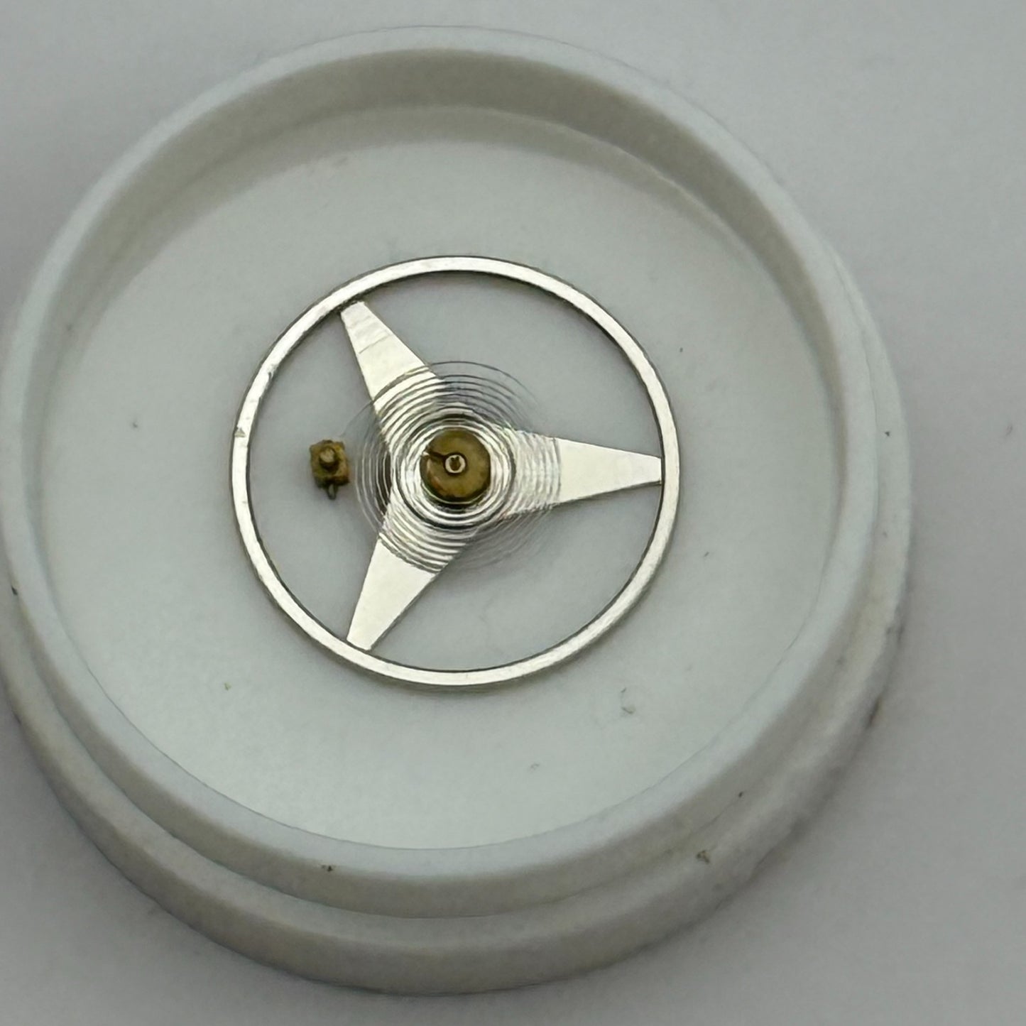 Brac 2100 Balance Wheel Complete And Spring 9¼’’’ 1862 M Watch Movement Parts 