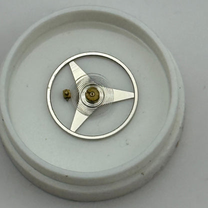 Brac 2100 Balance Wheel Complete And Spring 9¼’’’ 1862 M Watch Movement Parts 