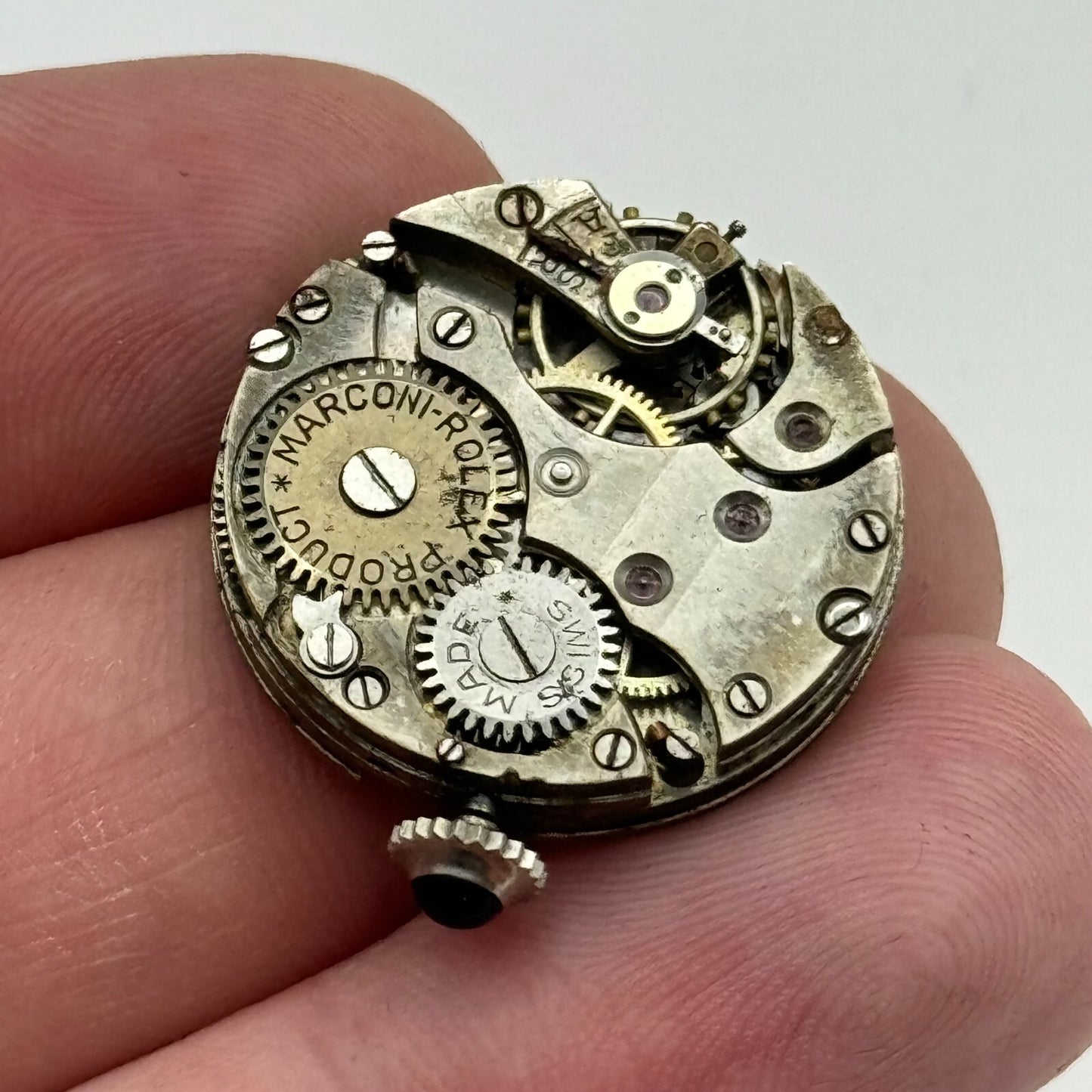 23.6mm Rare Unicorn Rolex Product Marconi Manual Wind Swiss Watch Movement PARTS