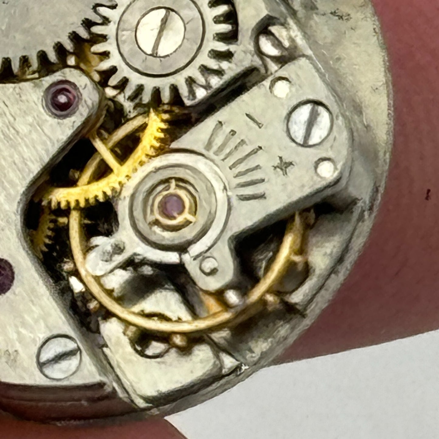 13.8mm Ladies Slava Cal 1601 Manual Wind Watch Movement Swiss Vintage PARTS