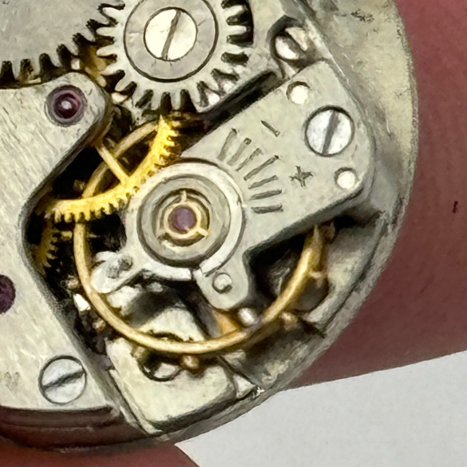 13.8mm Ladies Slava Cal 1601 Manual Wind Watch Movement Swiss Vintage PARTS