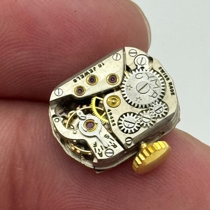 11.7mm Running Ladies Cyma 15 Jewels Manual Wind Watch Movement Dial Hands PARTS