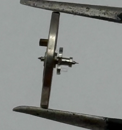 Oris 380 Balance Wheel Complete And Spring 6 3/4-8''' Watch Movement Parts 