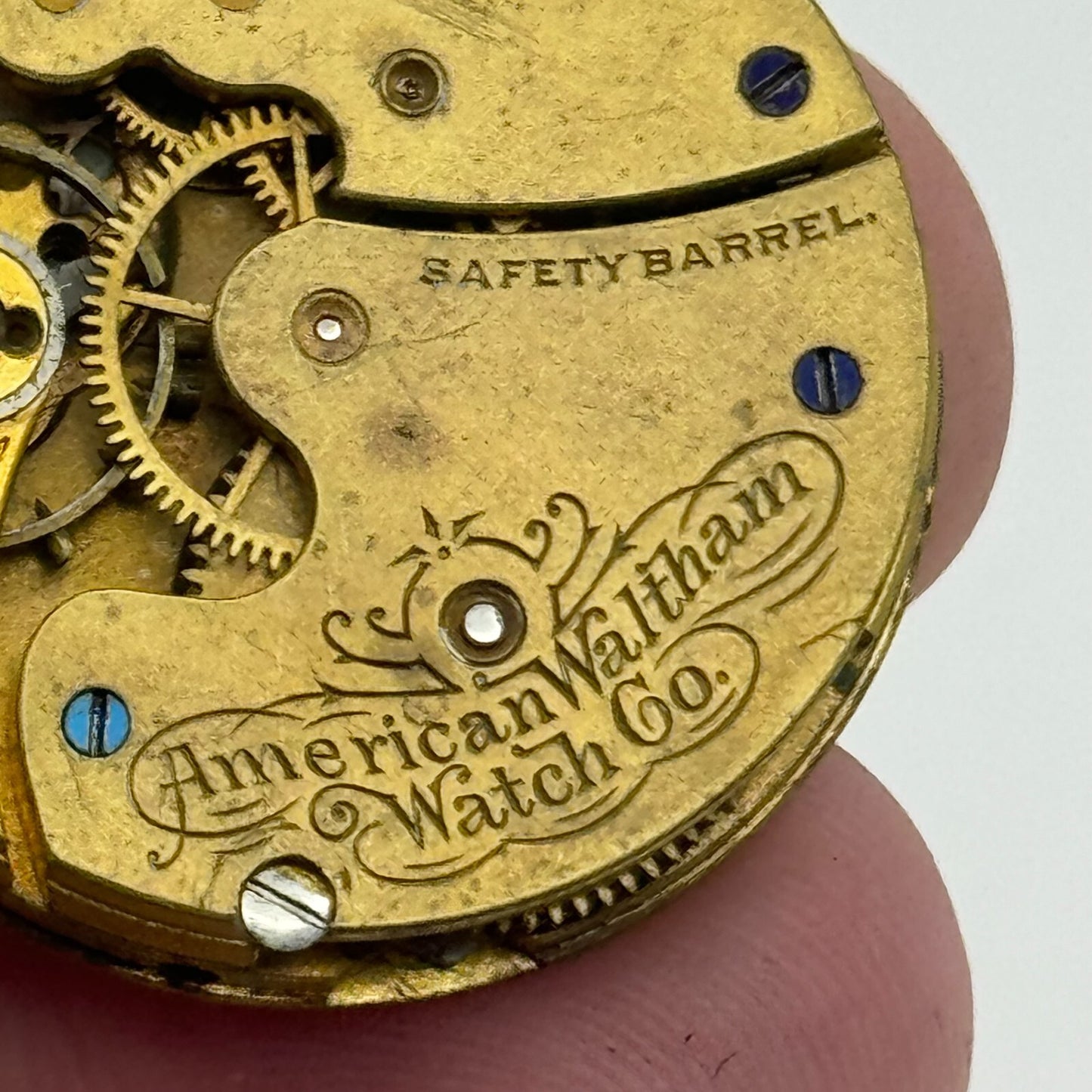 0s Men’s Waltham Grade Seaside Model 1901 American Watch Movement PARTS SPARES