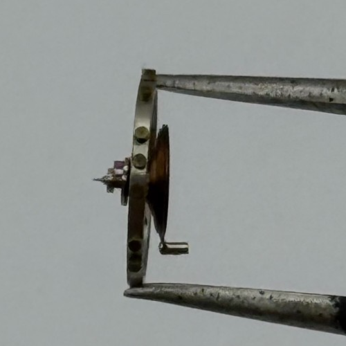 AV 41 Balance Wheel Complete And Spring 5 1/4’’’ Renata Watch Movement Parts NOS